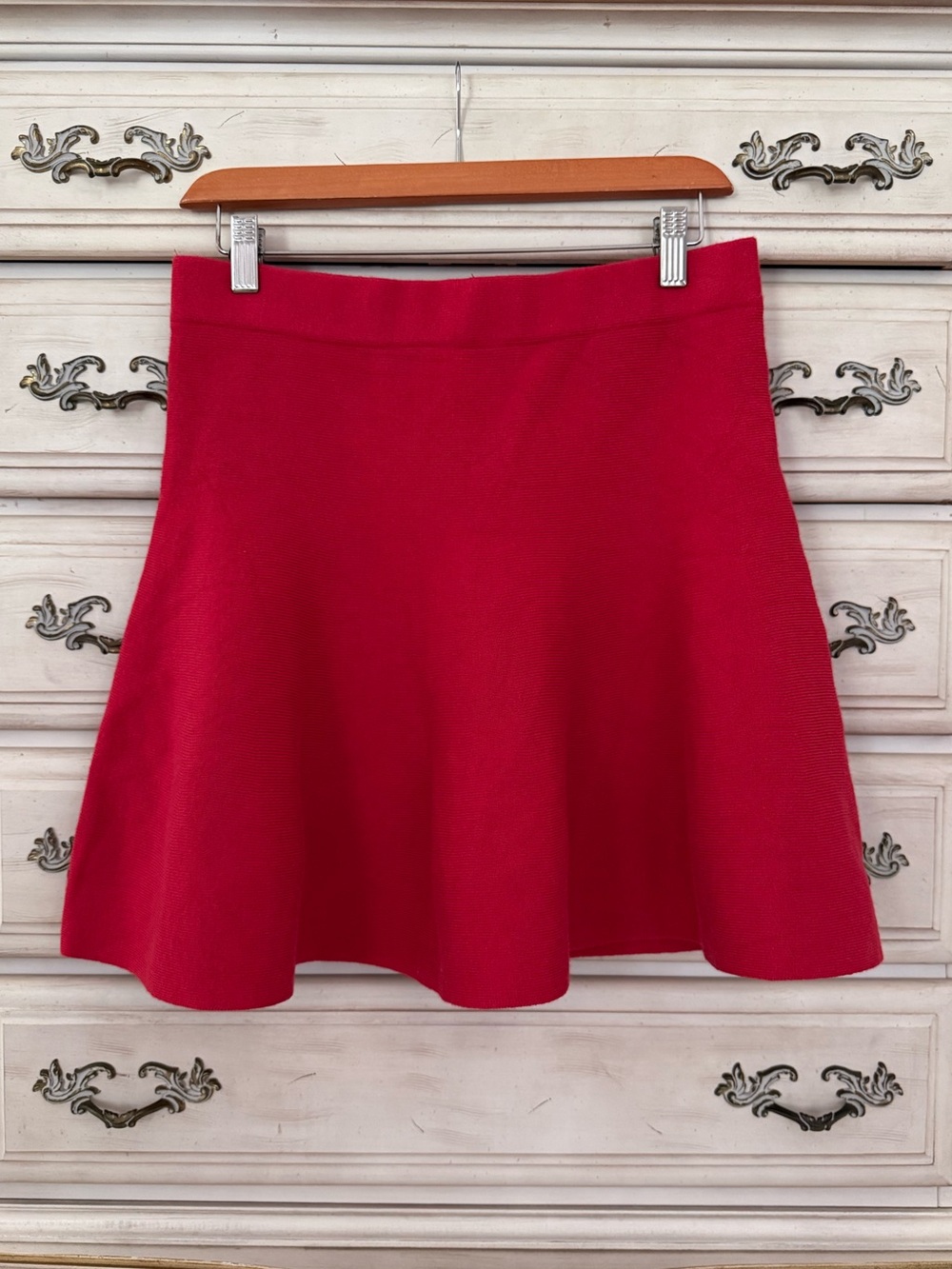 Vici Red Mini Skirt